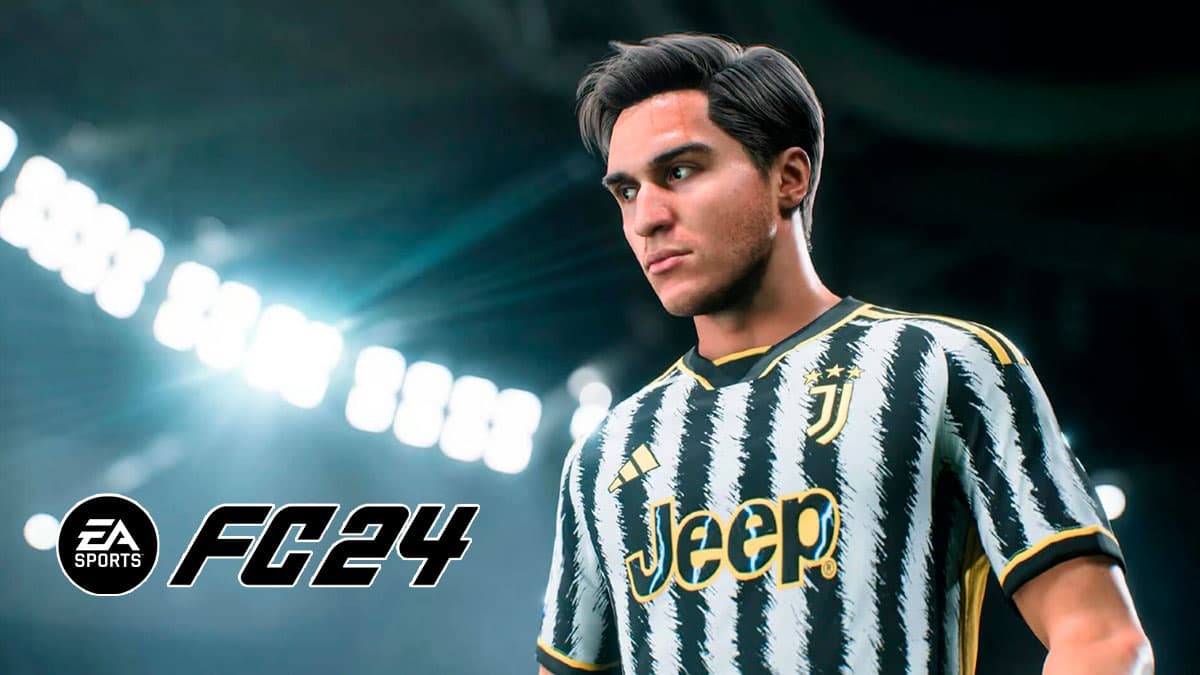 Juventus Dusan Vlahovic in EA FC 24