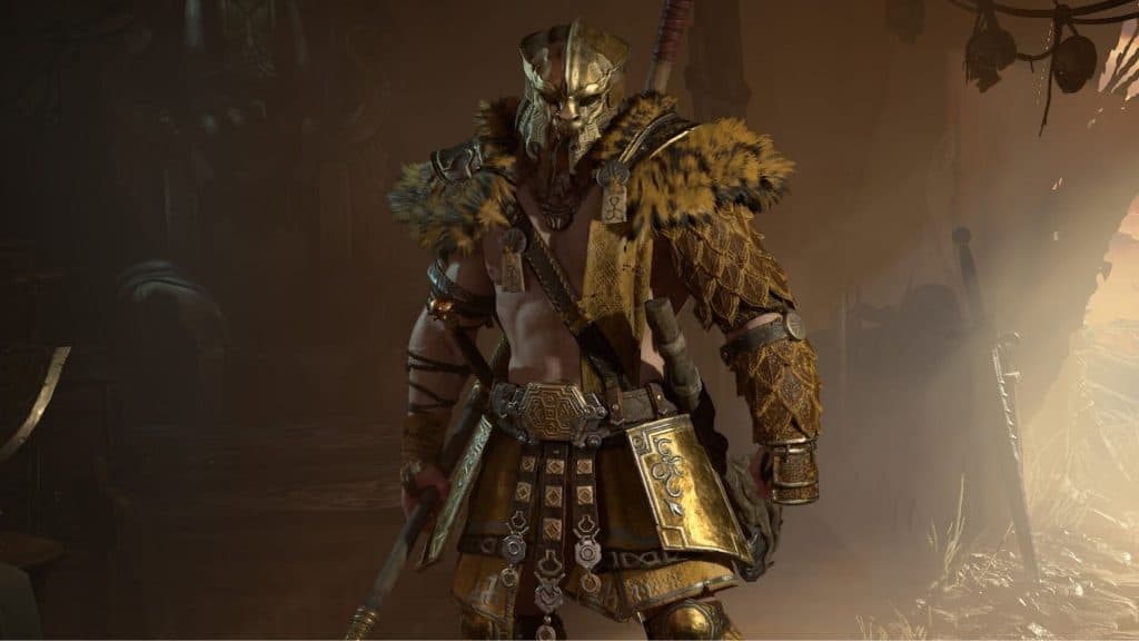 Diablo 4 Barbarian class