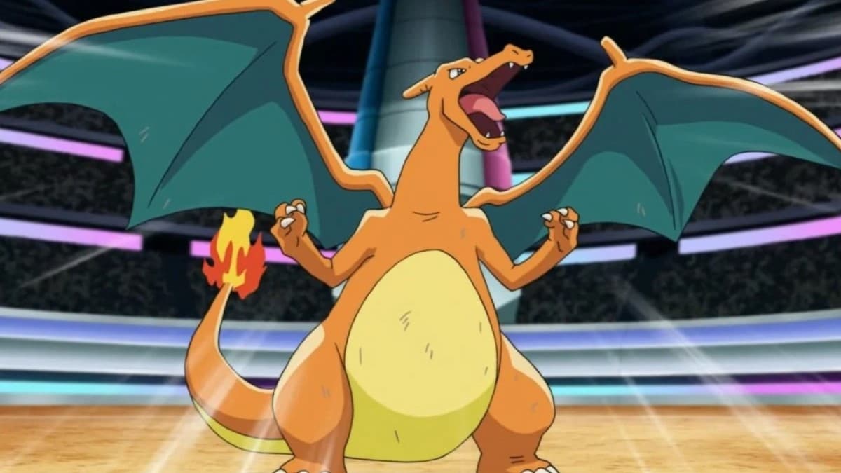 charizard in the pokemon anime