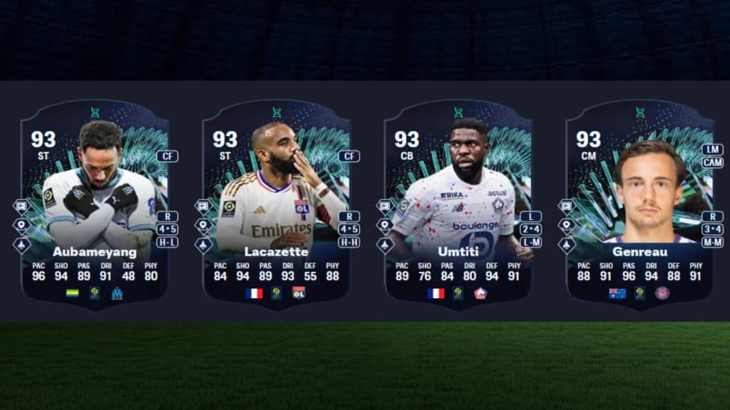 EAFC 24 Ligue 1 TOTS evolution