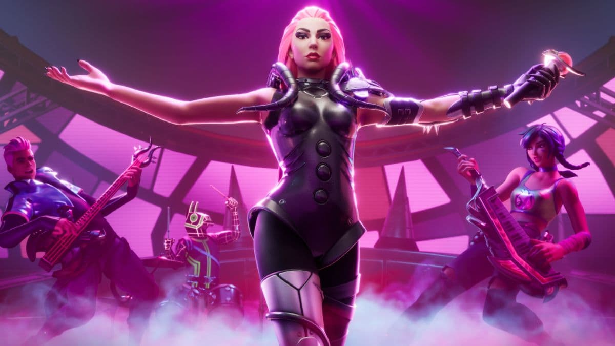 Lady Gaga in Fortnite Festival