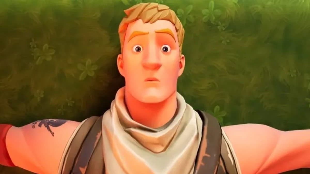 Fortnite's Jonesy shocked