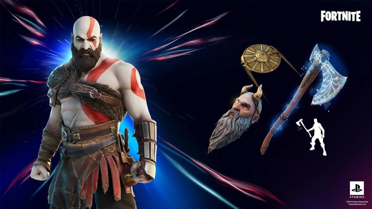 kratos bundle in fortnite