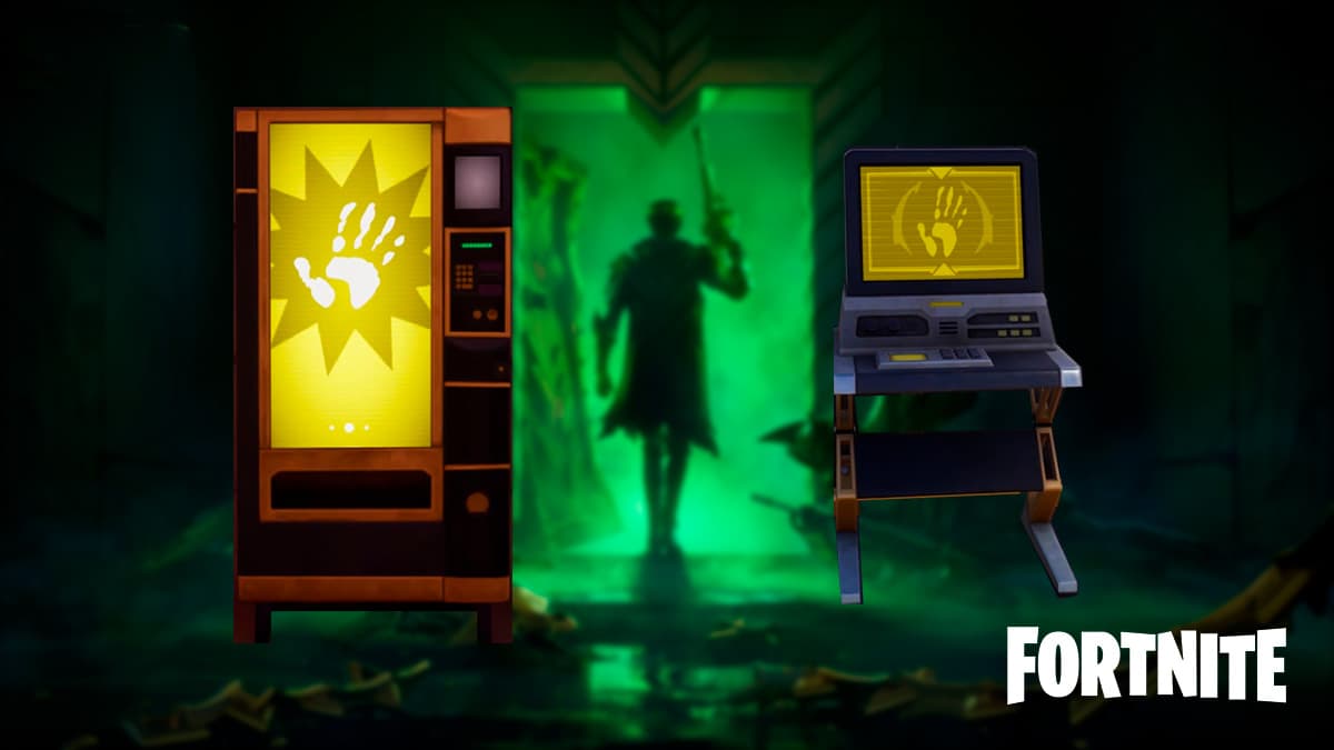 Fortnite Midas Vending Machine and Service Station