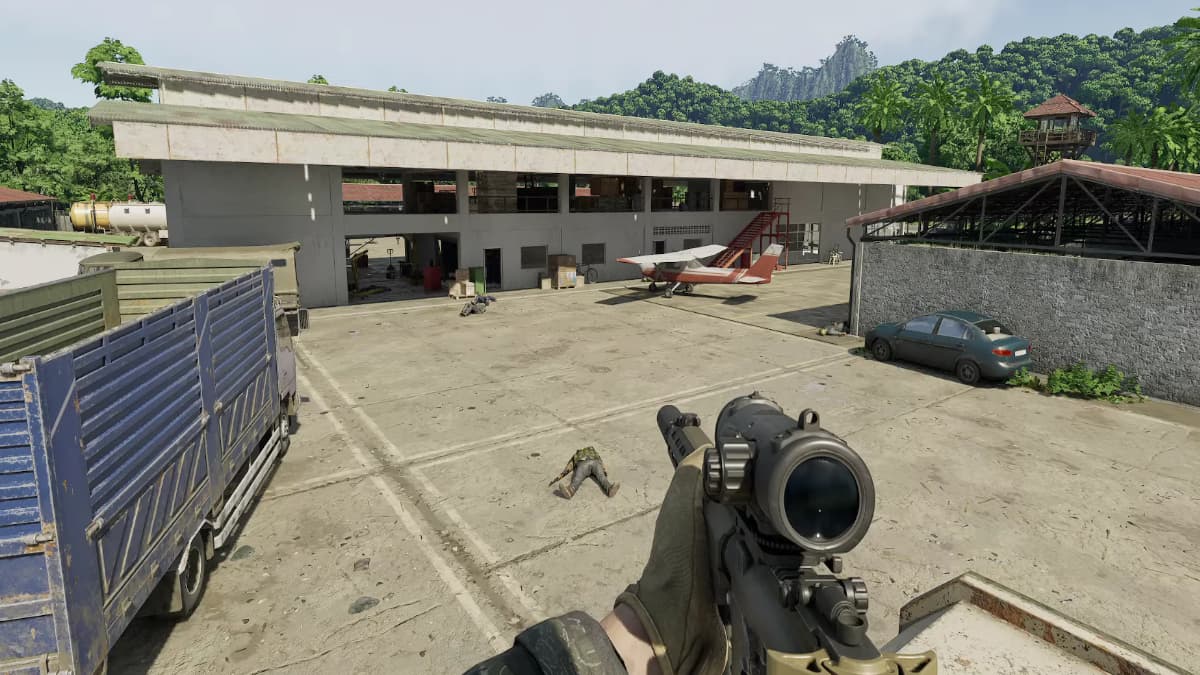 Gray Zone Warfare airfield terminal building