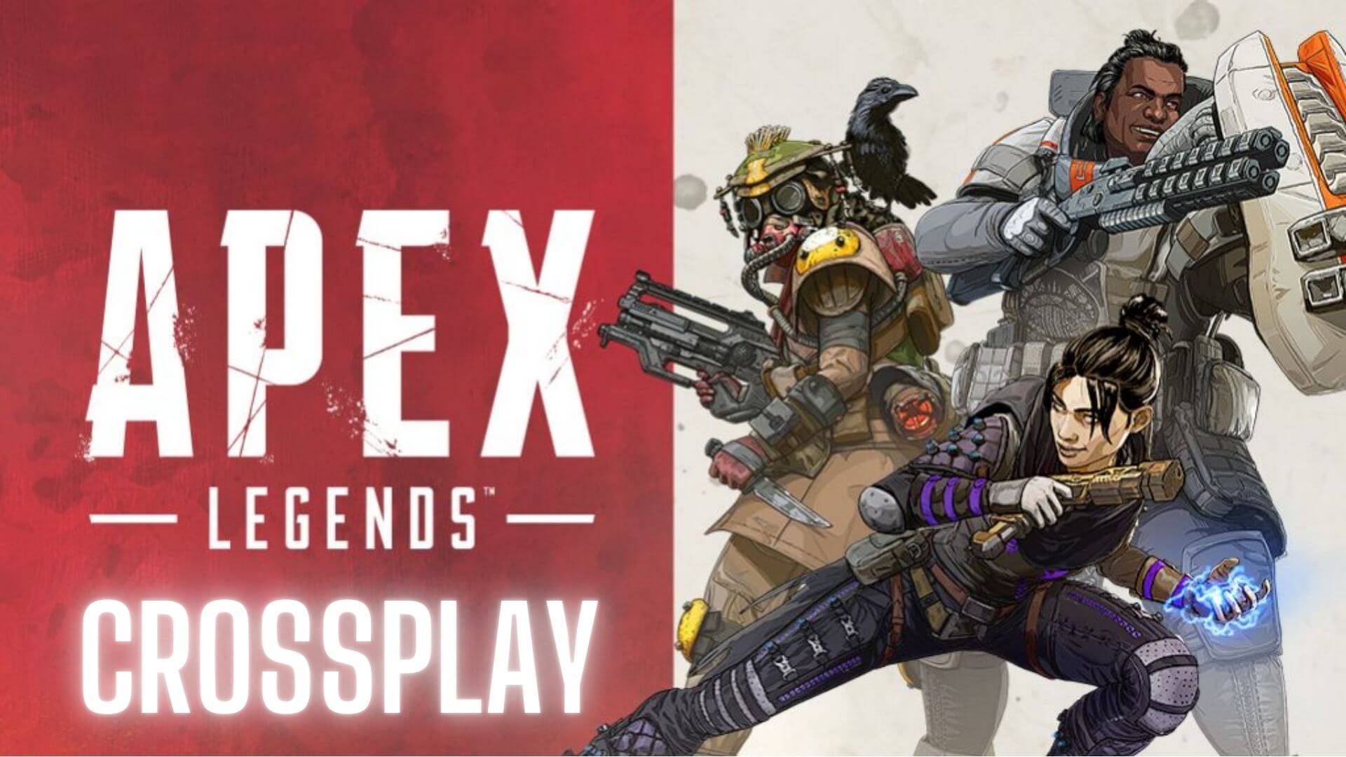 Apex Legends characters posing