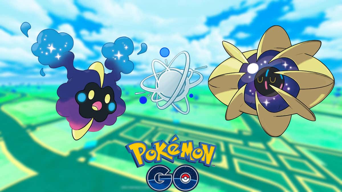 Cosmog and Cosmoem in Pokemon Go