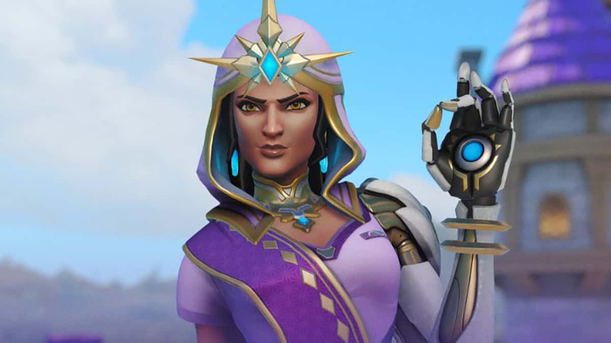 Conjurer Symmetra skin in Overwatch 2