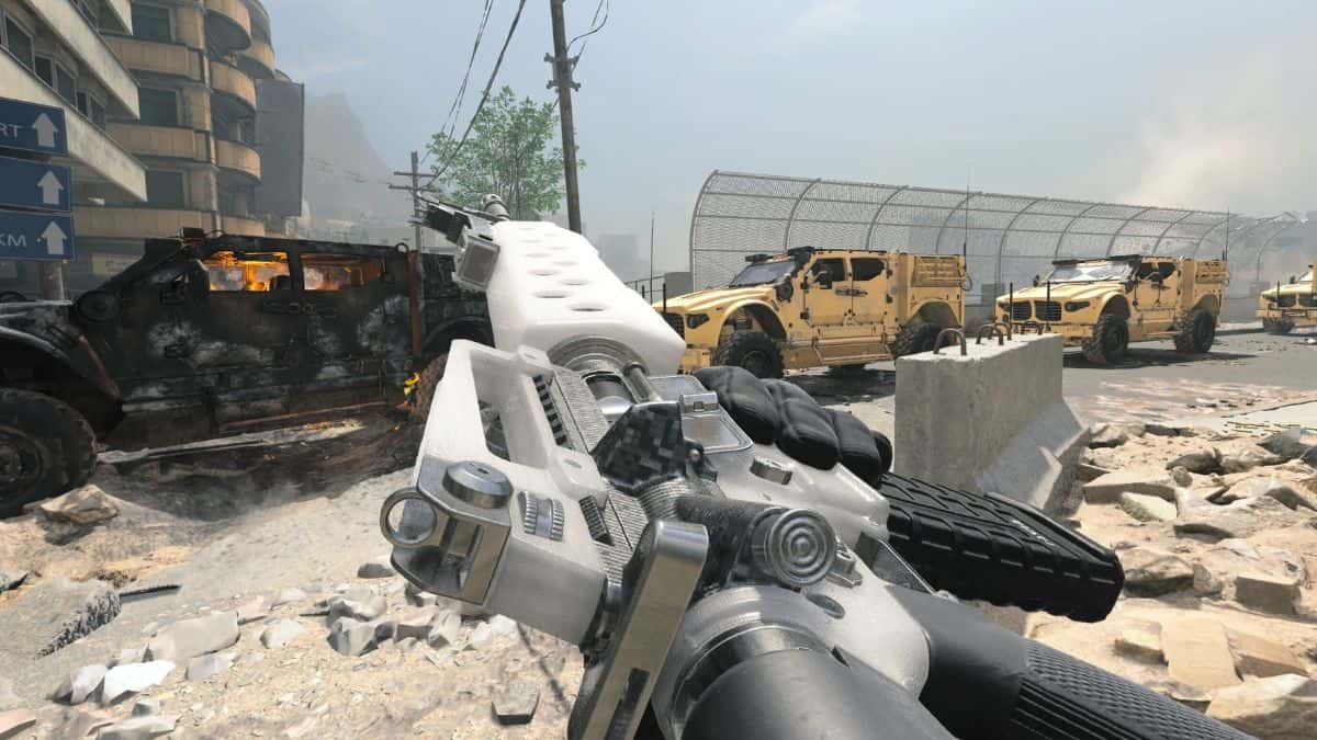 MW3 JAK Patriot M16 on Invasion map