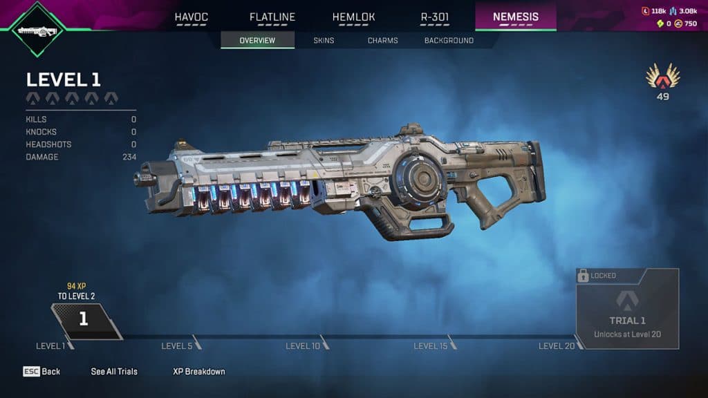 Nemesis in Apex Legends