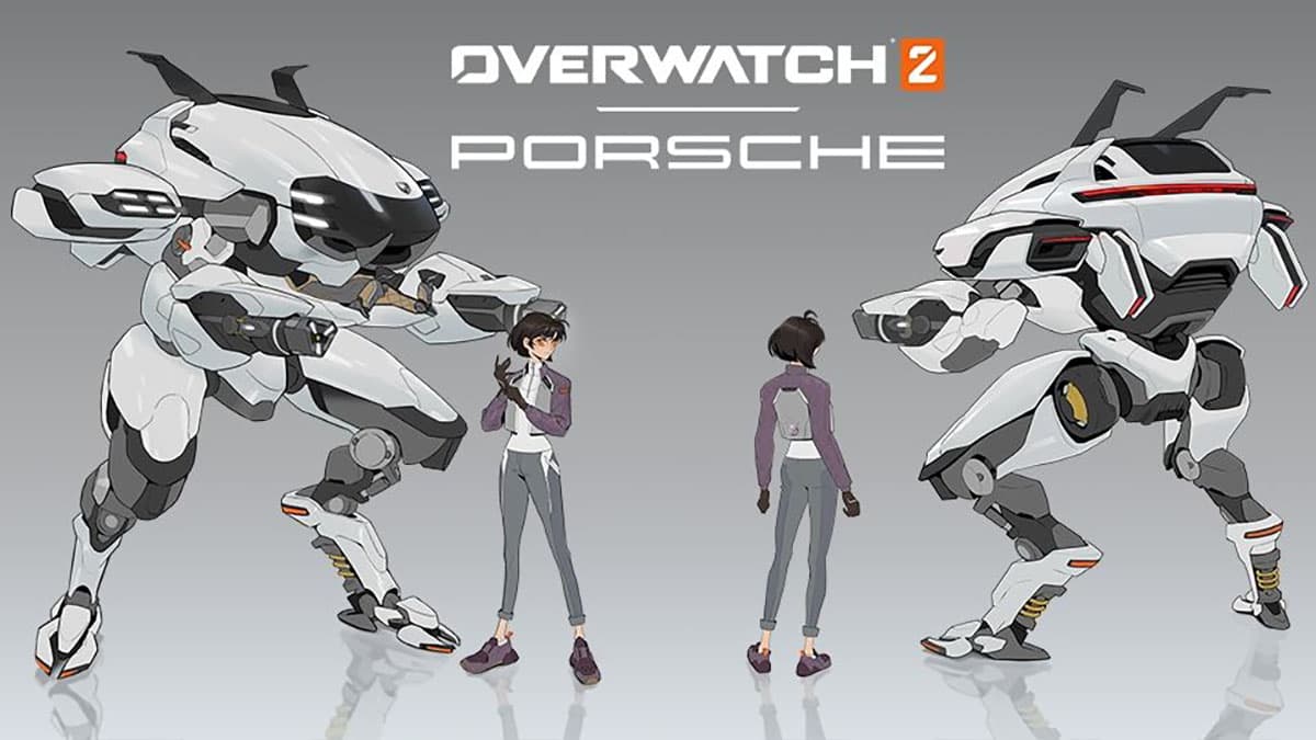 Overwatch 2 and Porsche collab D.Va skin