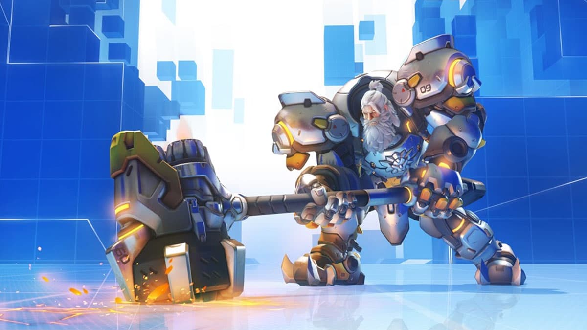 Overwatch 2's Reinhardt in Hero Mastery