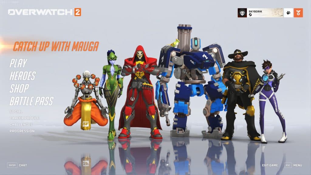 Overwatch League menu background