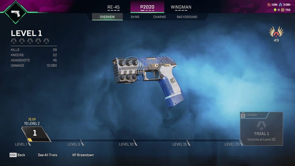 P2020 in Apex Legends