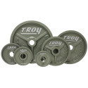 Troy Barbell (#HO) Gray Machined Olympic Plates