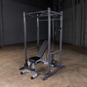 Body-Solid Powerline Power Rack with Optional Workout Bench