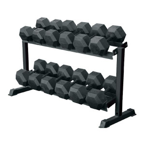 York Barbell (#69126) 2-Tier Dumbbell Rack