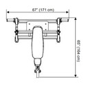 Steelflex Incline Bench Press Dimensions