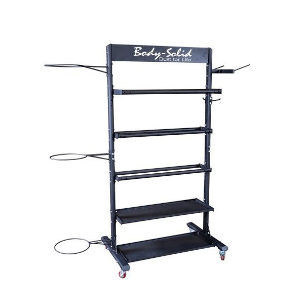 Body-Solid (#GAR250) Gym Accessory Rack