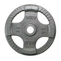 Body-Solid 35 lb Cast Iron Weight Plate w/ Grips