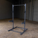 Body-Solid Half Rack in Garage Gym