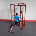 Body-Solid Free Weight Rack w/ Lat Pull Option