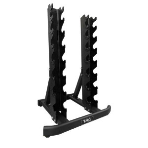 TAG Fitness (#SBSVDR8) 8-Pair Vertical Dumbbell Rack