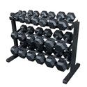 Body-Solid Hex Dumbbell Rack