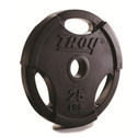 Troy 25 lb Urethane-Coated Grip Plate