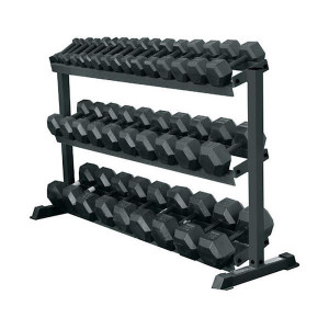 York Barbell (#69127) 3-Tier Dumbbell Rack