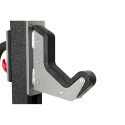 TKO Half Power Rack Urethane Covered J-Hook Bar Holder