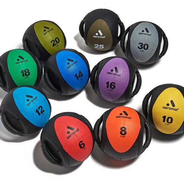 Aeromat Dual-Grip Weighted Medicine Balls