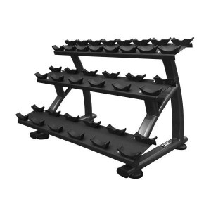 TAG Fitness (#SD3.1) 3-Tier Dumbbell Rack w/ Saddles