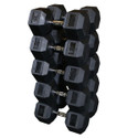 Body-Solid Rubber-Coated Hex Weights