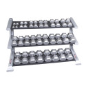 Body-Solid 3-Tier Shelf Dumbbell Rack w/ Optional Dumbbells