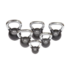 Body-Solid Chrome Handle Kettlebells