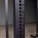 Body-Solid Clubline Power Rack Height Adjustment Holes