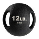 Body-Solid 12 lb Weighted Ball w/ Handles