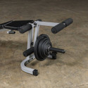 Body-Solid Leg Extender & Curl Machine with Optional Olympic Adapter and Plates