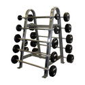 Troy Fixed Barbell Rack w/ Optional Weights