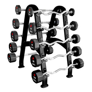 TAG Fitness Commercial Fixed Barbell Rack