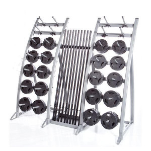 Troy Barbell (20-Pack) Cardio Pump Set w/ Rack