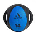 Aeromat 14 lb Gym Medicine Ball with Grips