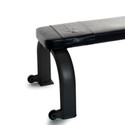 Inflight Fitness Flat Workout Bench w/ Wheels