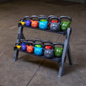 Body-Solid Kettlebell & Dumbbell Combination Rack