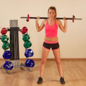 Body-Solid Group Strength Barbell Set with Rack