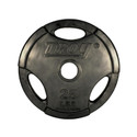 Troy 25 lb Rubber-Coated Grip Plate