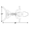 Inflight Fitness Multi Chest Machine Footprint Dimensions