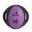 Aeromat 16 lb Weighted Exercise Ball with Handles