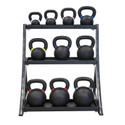 TKO Compact Kettlebell Rack w/ Optional Weights